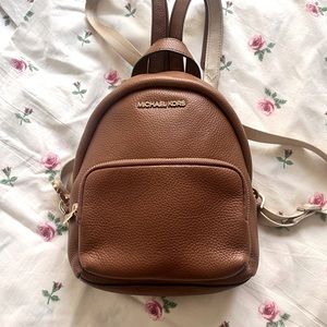 Michael Kors Erin Small Brown Backpack